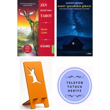 Omega Zen Ruhunda Tarot - Osho + Kuzey Işıklarının Şarkısı + Telefon Tutucu
