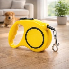 MarkEntegra Makaralı Otomatik Köpek Tasması, 3 M - Kilitli