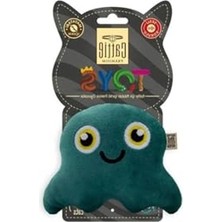 MarkEntegra Peluş Ahtapot Şeklinde Kedi Oyuncağı, 11 cm Eğlenceli Tasarım