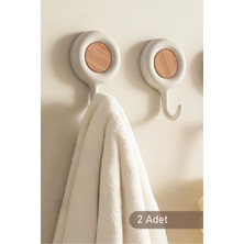 Mordony Yapışkanlı Çok Amaçlı Duvar Kancası – 9 x 6 cm (2 Adet)
