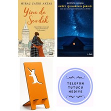 İndigo Kitap Yine De Sevdik - Miraç Çağrı Aktaş + Kuzey Işıklarının Şarkısı + Telefon Tutucu