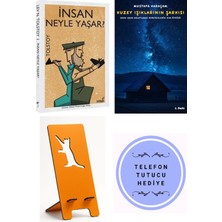 İndigo Kitap Insan Neyle Yaşar? - Lev Nikolayeviç Tolstoy + Kuzey Işıklarının Şarkısı + Telefon Tutucu