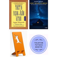 Omega Tibet'in Yaşam ve Ölüm Kitabı - Sogyal Rinpoche + Kuzey Işıklarının Şarkısı + Telefon Tutucu