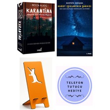 İndigo Kitap Karantina Ikinci Perde - Beyza Alkoç + Kuzey Işıklarının Şarkısı + Telefon Tutucu