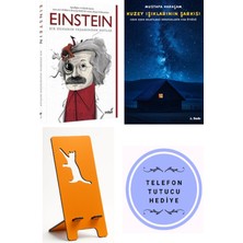İndigo Kitap Einstein Bir Dehanın Yaşamından Notlar - Kolektif + Kuzey Işıklarının Şarkısı + Telefon Tutucu