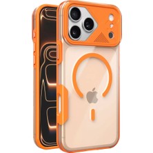 Zemira Home Joko Apple iPhone 17 Pro Max Zinko Magsafe Kapak - Turuncu
