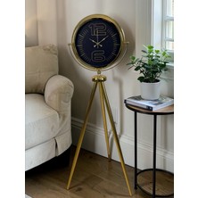 Nikaa Shop Majestic Gold Tripod Ayaklı Salon Saati