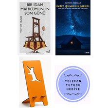 İndigo Kitap Bir Idam Mahkumunun Son Günü - Victor Hugo + Kuzey Işıklarının Şarkısı + Telefon Tutucu