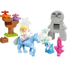 MarkEntegra Lego® Duplo │ Disney Elsa ve Bruni Büyülü Ormanda 10418, 2 Yaş ve Üzeri Çocuklar Için Elsa Mini Bebek Figürü Içeren Eğitici Oyuncak Yapım Seti, 31 Parça