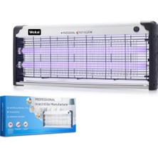 Elektrikli Sinek Öldürücü Cihaz 40W 65 cm Floresan Alüminyum