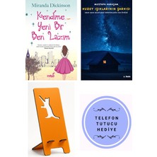 İndigo Kitap Kendime Yeni Bir Ben Lazım - Miranda Dickinson + Kuzey Işıklarının Şarkısı + Telefon Tutucu