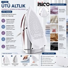 BURADABULDUN Yanmaz Yapışmaz Ütü Tabanlığı  - Hassas Kumaş Koruyucu Delikli Ütü Altlığı