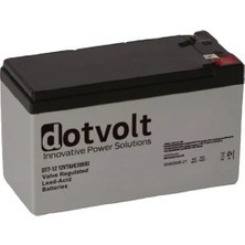 Dotvolt 12V 7AMPER Dt7-12 Kuru Tip Akü