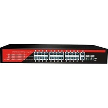 Faber Ezcool EZ-24PSF-SFP 24PORT 24FE+2GE+2SFP Gıgabıt Poe Swıtch 320W