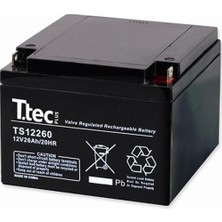 Ttec 12V 26A Bakımsız Kuru Akü
