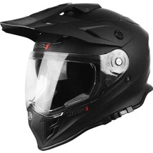 Just1 J34 Pro Kapalı Motosiklet Kaskı Mat Siyah