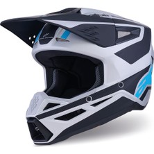 Alpinestars Sm3 Heath Off-Road Kaskı Siyah  Gri