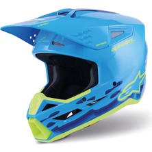 Alpinestars Sm3 Force Off-Road Motosiklet Kaskı Mavi