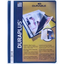 Durable Duraplus Cepli Telli Dosya Dosyalama Aparatlı Mavi