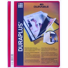 Durable Duraplus Cepli Telli Dosya Dosyalama Aparatlı Kırmızı