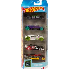Hot  Wheels 5'li Araba Seti  - JKG06 Cyber Noir