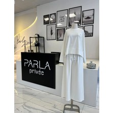 Sentez Geniş Paça Bambu Pantolon