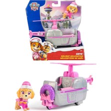 Paw Patrol Holiday Cruiser Figür ve Kurtarma Aracı  - Skye
