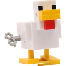 Minecraft 3D Kurma Mekanizmalı 2’li Figür Paketi - Zombie ve Tavuk