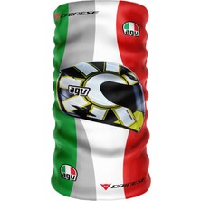 Bebo Store Extreme Outdoor Spor , Motorcu ve Bisiklet Kullananlara Özel Desenli Buff Boyunluk Bandana Balaklava (DNS-223)