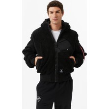 Alpha Industries Sherpa Onion-Quilted Erkek Siyah Mont