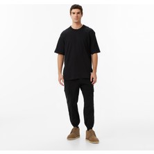 Alpha Industries Uniform Erkek Siyah Kargo Eşofman Altı
