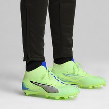 Puma Ultra 5 Match+ Fg Erkek Sarı Bilekli Çim Saha Kramponu