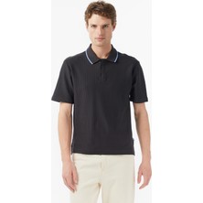Scotch & Soda Scotch&soda Structured Relaxed Fit Erkek Gri Polo