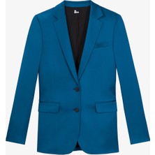 The Kooples Kadın Straıght Fıt Mavi Ceket
