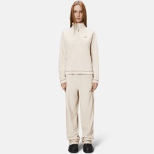 Rains Addis Fleece Curve Half Zip Unisex Gri Polar Sweatshirt