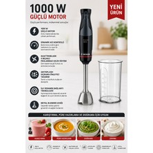 Bosch Ergomaster 1000 W, Quattroblade 4 Bıçak Sistemli El Blenderı