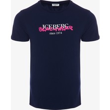 Iceberg Erkek Lacivert T-Shirt