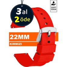 Trendburada Huawei Watch Gt Gt2 Gt3 Gt4 Gt5 Pro 46mm Xiaomi Redmi Watch 5 Active-Lite Saat Uyumlu 22mm Silikon Saat Kordonu Kayışı TB1