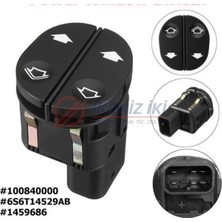 İkimiz İki Parçafix Cam Düğmesi Anahtarı Sol Tek Soket Ford Connect Fıesta