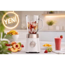 Karaca Smotie Blender 1000 W Güç, 1,5 L Cam Hazne Buzlu Içecekler Ya Da Soğuk Karışımlar Paslanmaz Çelik Bıçaklar ve 2 Kademeli Hız