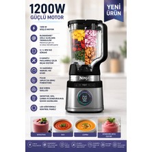 Ninja Buz Kıran, Akıllı Karıştırma Teknolojili, Sensörlü Yüksek Performanslı Çok Amaçlı Smoothie ve Pro Blender Makinesi