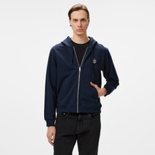 The Kooples Erkek Koyu Mavi Sweatshırt