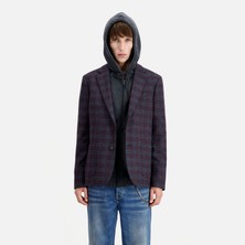 The Kooples Erkek Ekose Renkli Ceket