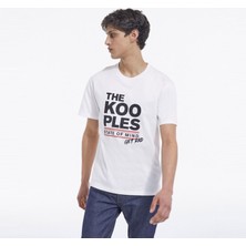 The Kooples Erkek Beyaz T-Shırt