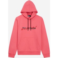 The Kooples Erkek Baskılı Pembe Sweatshırt