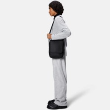Rains Trail Reporter Bag W3 Unisex Siyah Omuz Çantası