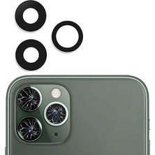 Stylmenplus iPhone 11 Pro Max Arka Kamera Camı Lensi Seti