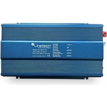 Linetech Tam Sinüs Invertör 12V 1000W Pure Sine Wave Inverter (100S-12E)