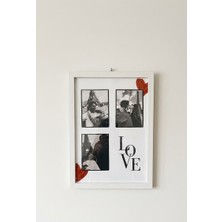 Moonpiece Collection Kişiye Özel Love Tablo Kişiselleştirilebilir Hediye Sevgili Arkadaş Yıldönümü
