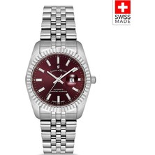 Jacques Du Manoir Inspıratıon JWL04125 (Sellita SW100, 25 Jewels Otomatik Mekanizmalı, Swiss Made) Kadın Kol Saati